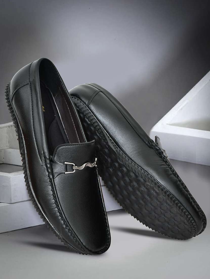 men solid horsebit slip on loafer - 22279199 -  Standard Image - 1