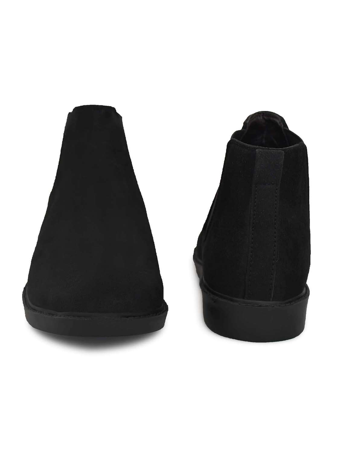 men solid slip on chelsea boots - 22279216 -  Standard Image - 4