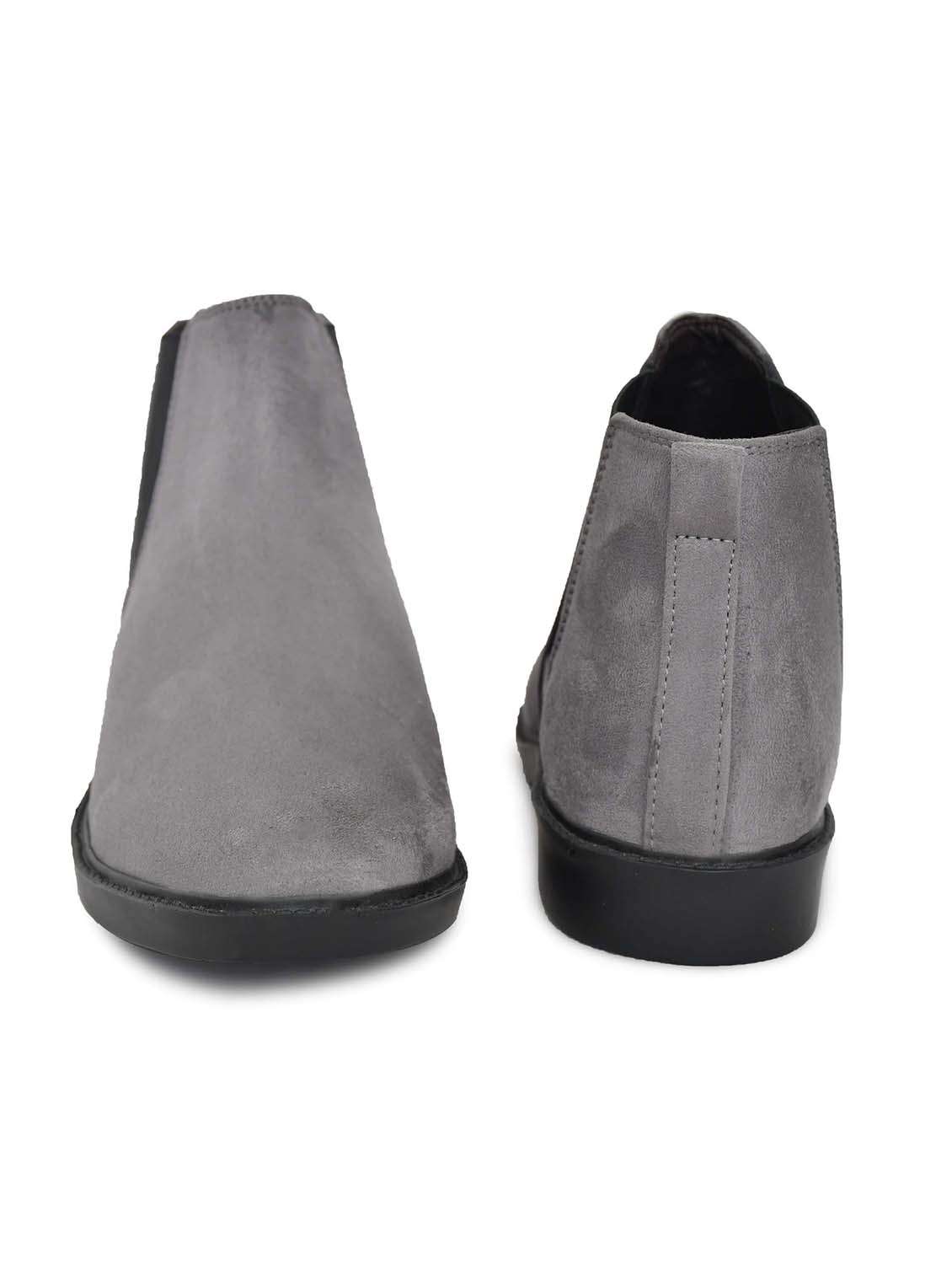 men solid slip on chelsea boots - 22279217 -  Standard Image - 4