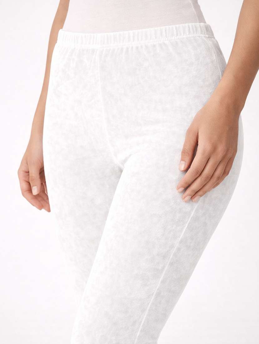 women solid mid rise legging - 22279244 -  Standard Image - 4
