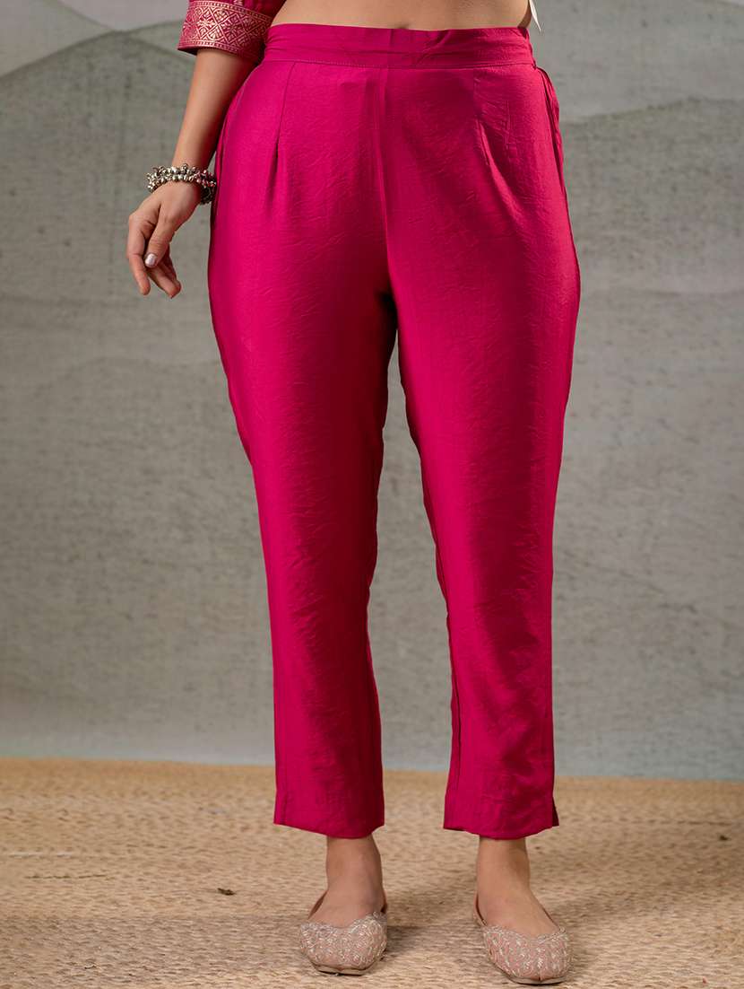 women self design three quarter sleeve kurta pant with dupatta set - 22279291 -  Standard Image - 4