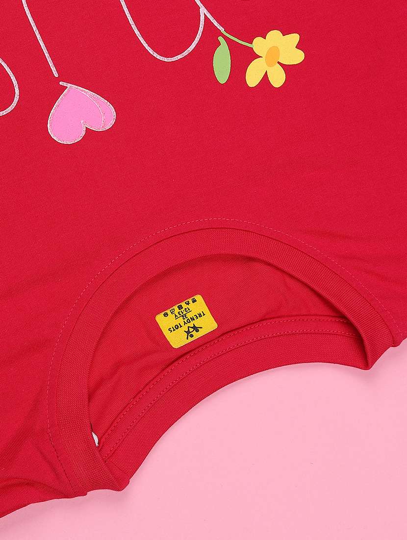 girls printed short sleeve tee - 22279783 -  Standard Image - 4