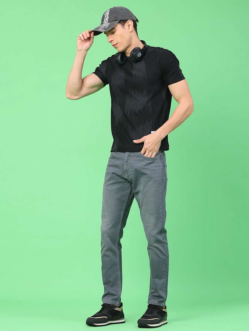 men washed mid rise full length jeans - 22279805 -  Standard Image - 4