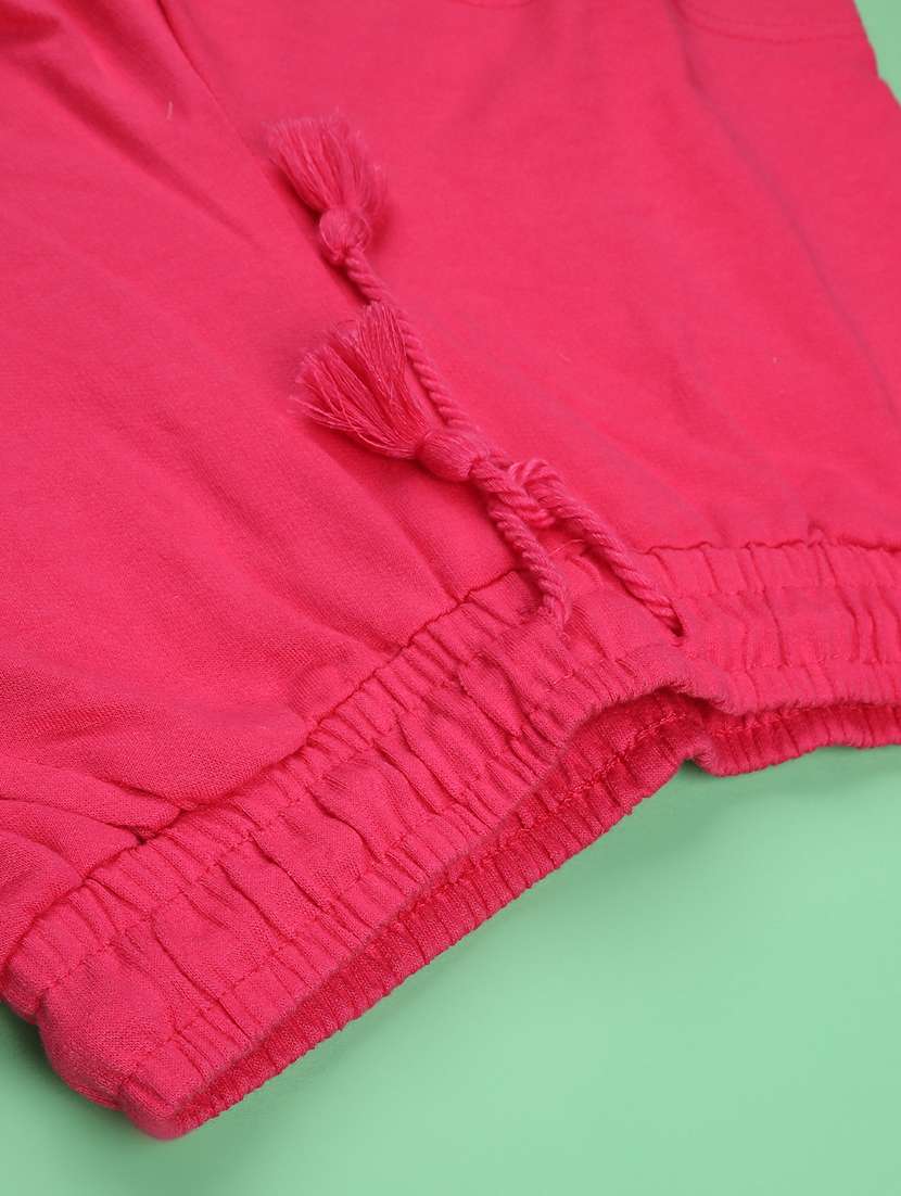 pink cotton shorts & three fourth - 22279927 -  Standard Image - 4