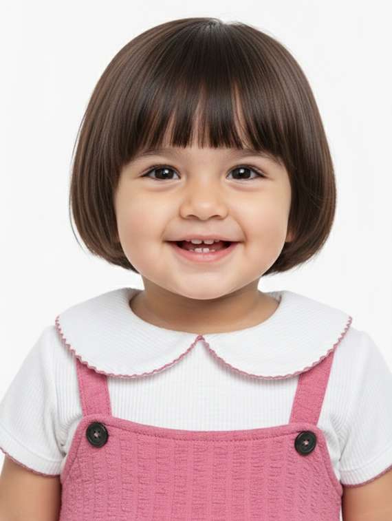 kids self design short sleeve dress - 22280213 -  Standard Image - 4