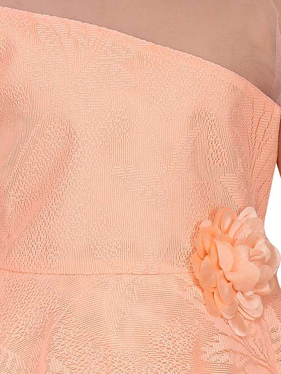 kids self design round neck dress - 22280241 -  Standard Image - 4