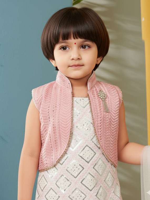 girls kurta and salwar with dupatta set - 22280366 -  Standard Image - 4