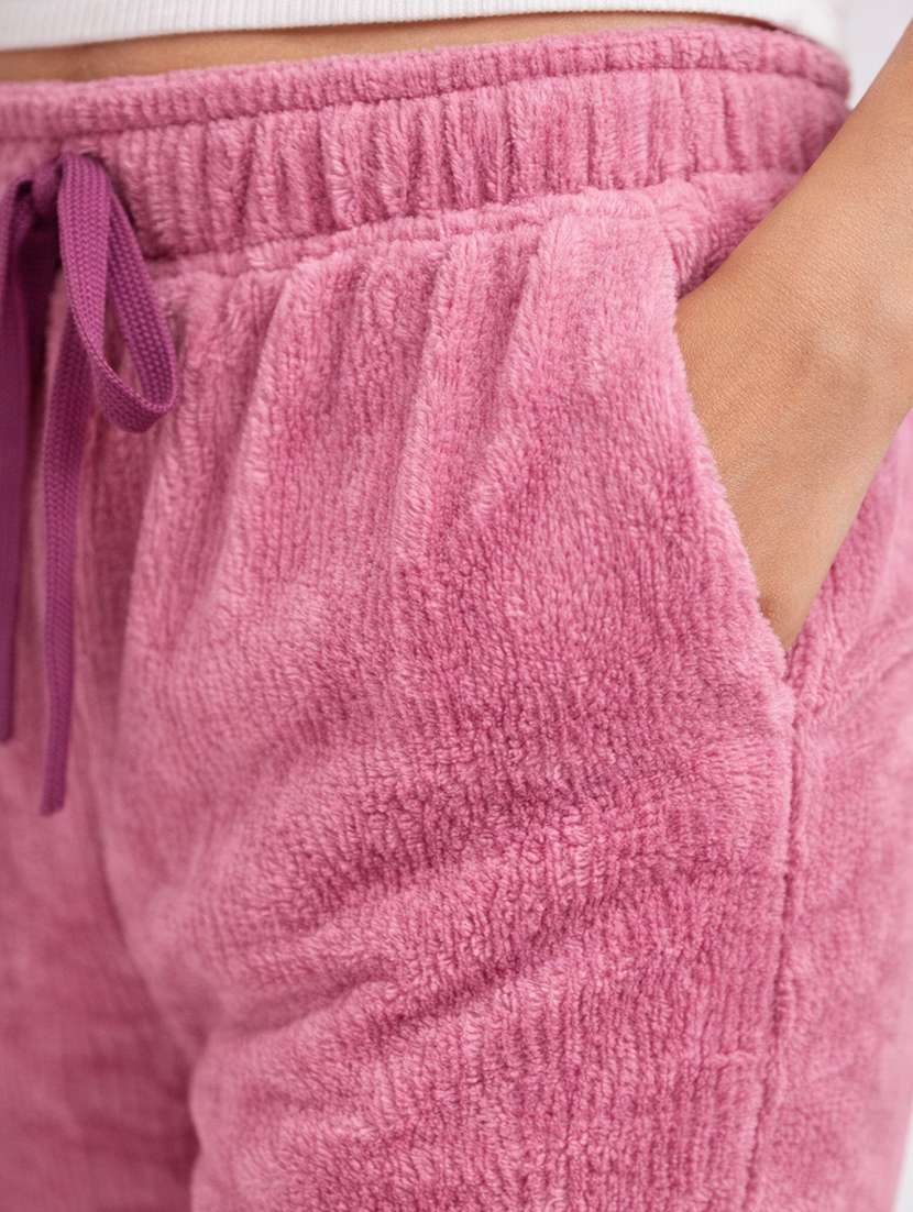 women solid mid rise jogger - 22280372 -  Standard Image - 4