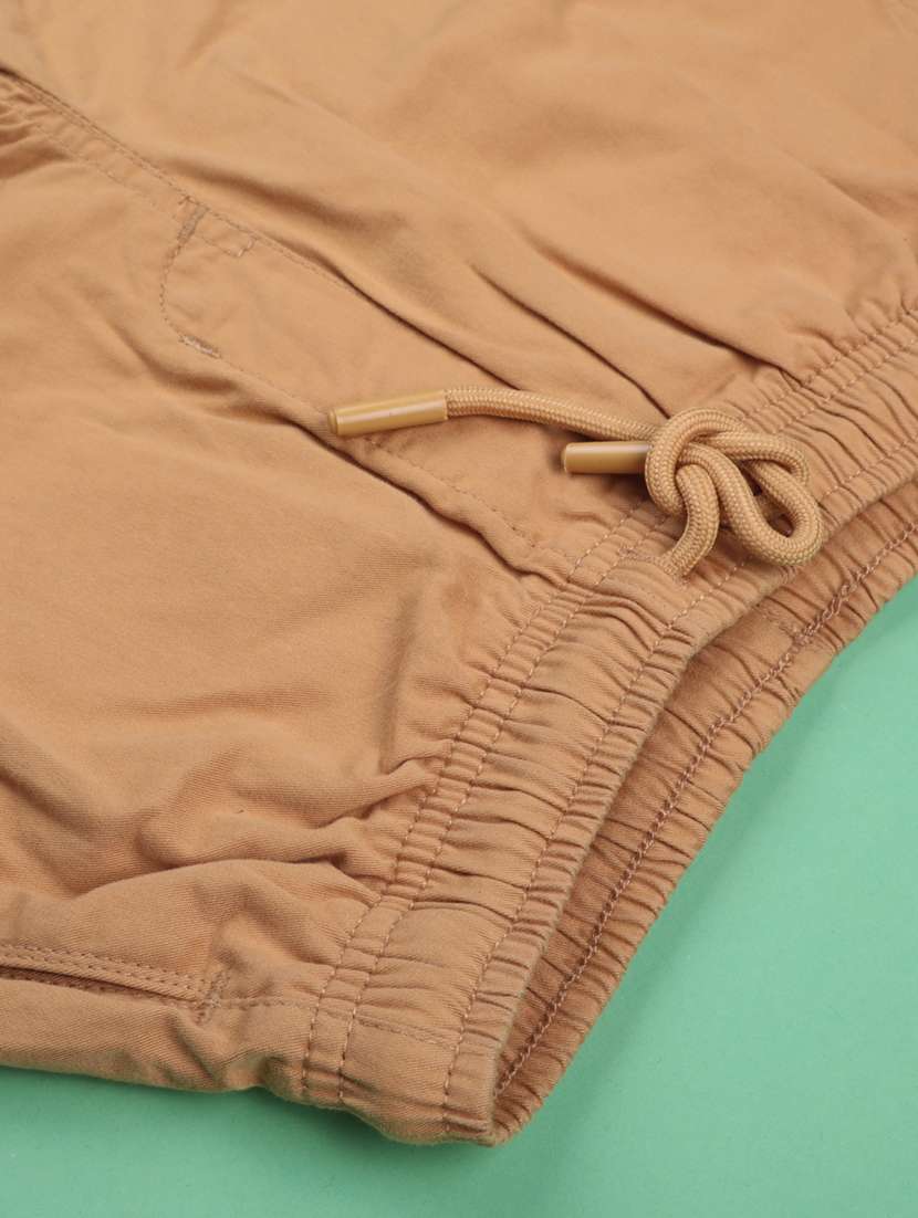 boys solid mid rise regular fit shorts - 22280558 -  Standard Image - 4