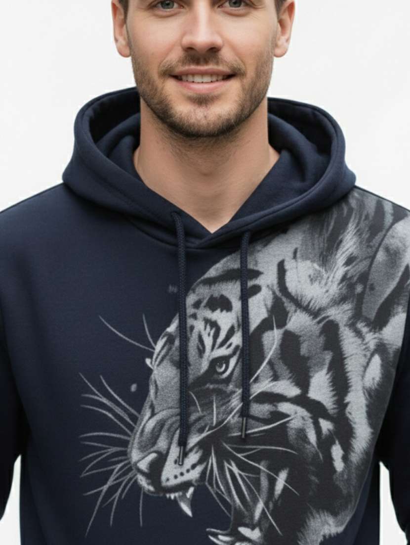 men graphic long sleeve regular fit sweatshirt - 22280968 -  Standard Image - 4