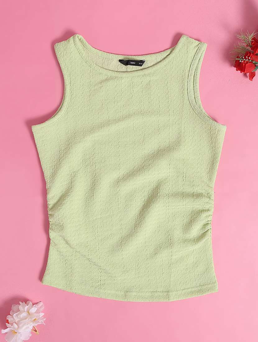 light green cotton tank top - 22281255 -  Standard Image - 1