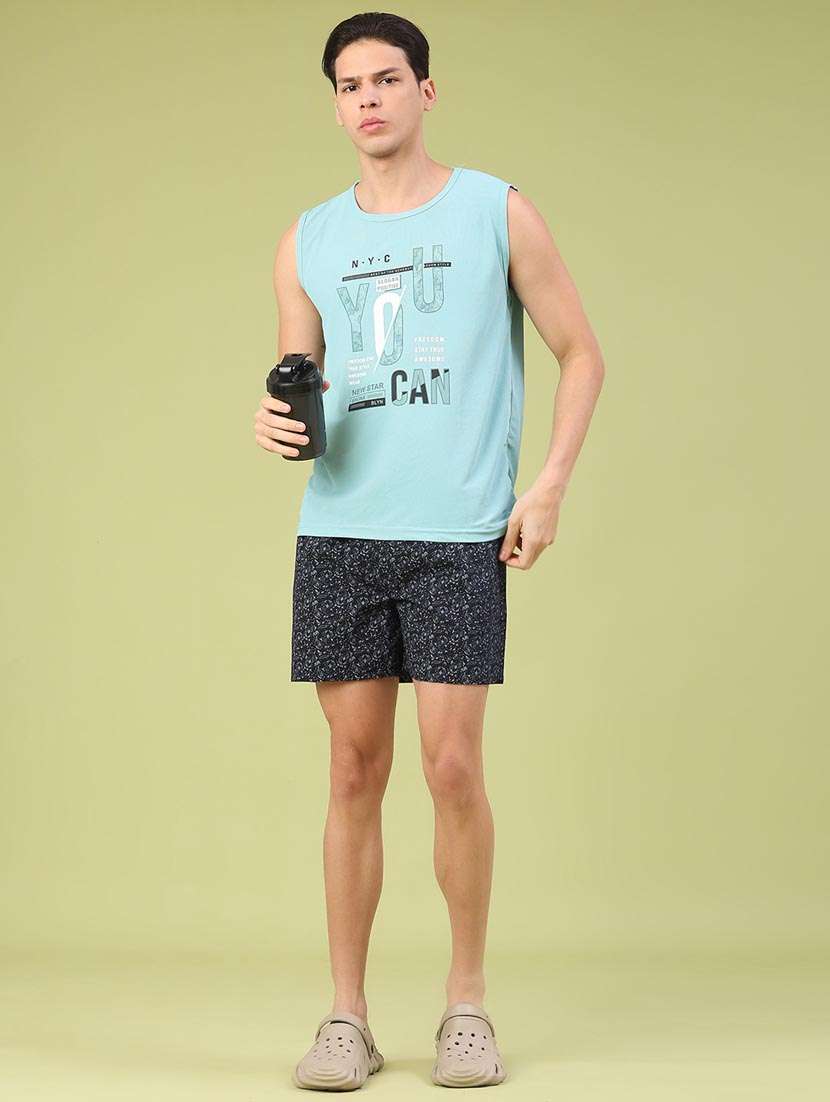 men printed mid rise loungewear boxer - 22281485 -  Standard Image - 4