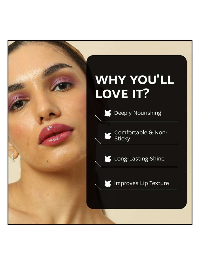 glossy & long lasting lip oil- 3.8 ml - 22282351 -  Standard Image - 4