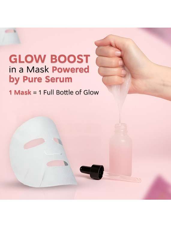 set of 2 moisturizing & hydrating sheet mask with hyaluronic acid - 22282363 -  Standard Image - 1