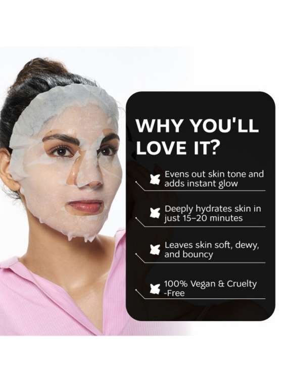 set of 3 moisturizing & hydrating sheet mask with hyaluronic acid - 22282364 -  Standard Image - 4