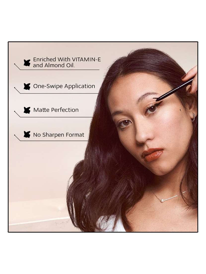 12 hour wear waterproof kajal- 0.35 g- black - 22282366 -  Standard Image - 1