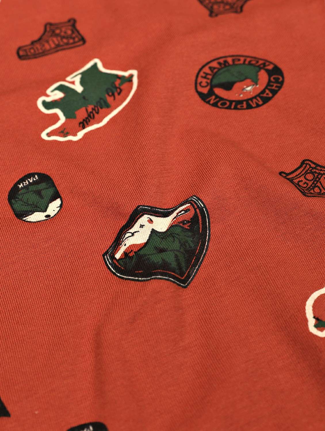 boys printed shorts co-ord set - 22282376 -  Standard Image - 4