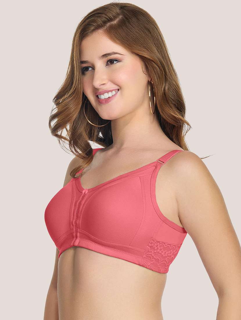 women solid full coverage minimizer bra - 22282388 -  Standard Image - 1