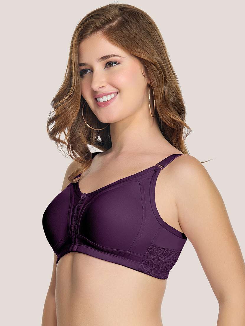 women solid full coverage minimizer bra - 22282390 -  Standard Image - 1