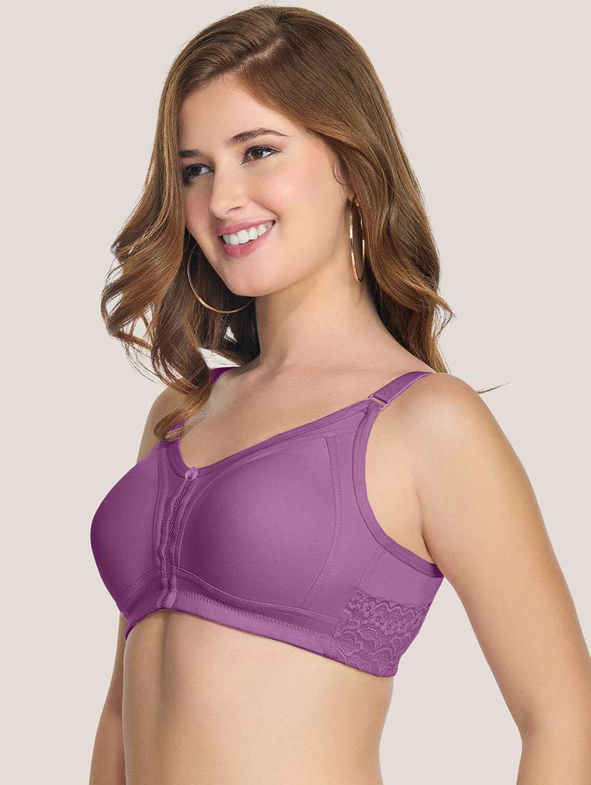 women solid full coverage minimizer bra - 22282391 -  Standard Image - 1
