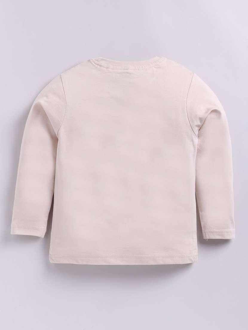 girls printed long sleeve tee - 22282435 -  Standard Image - 1