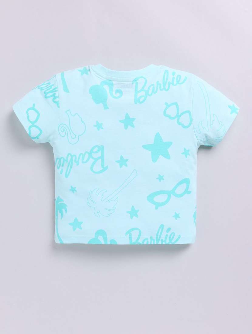 girls printed short sleeve tee - 22282440 -  Standard Image - 1