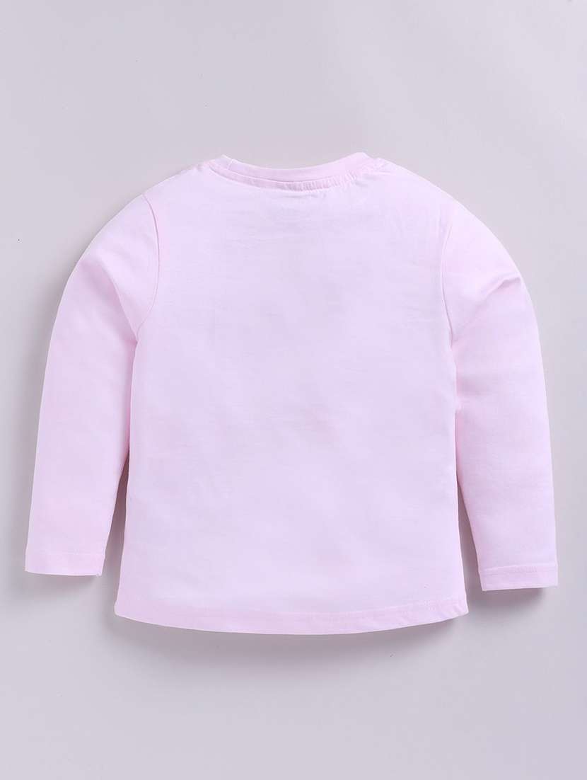 girls printed long sleeve tee - 22282446 -  Standard Image - 1