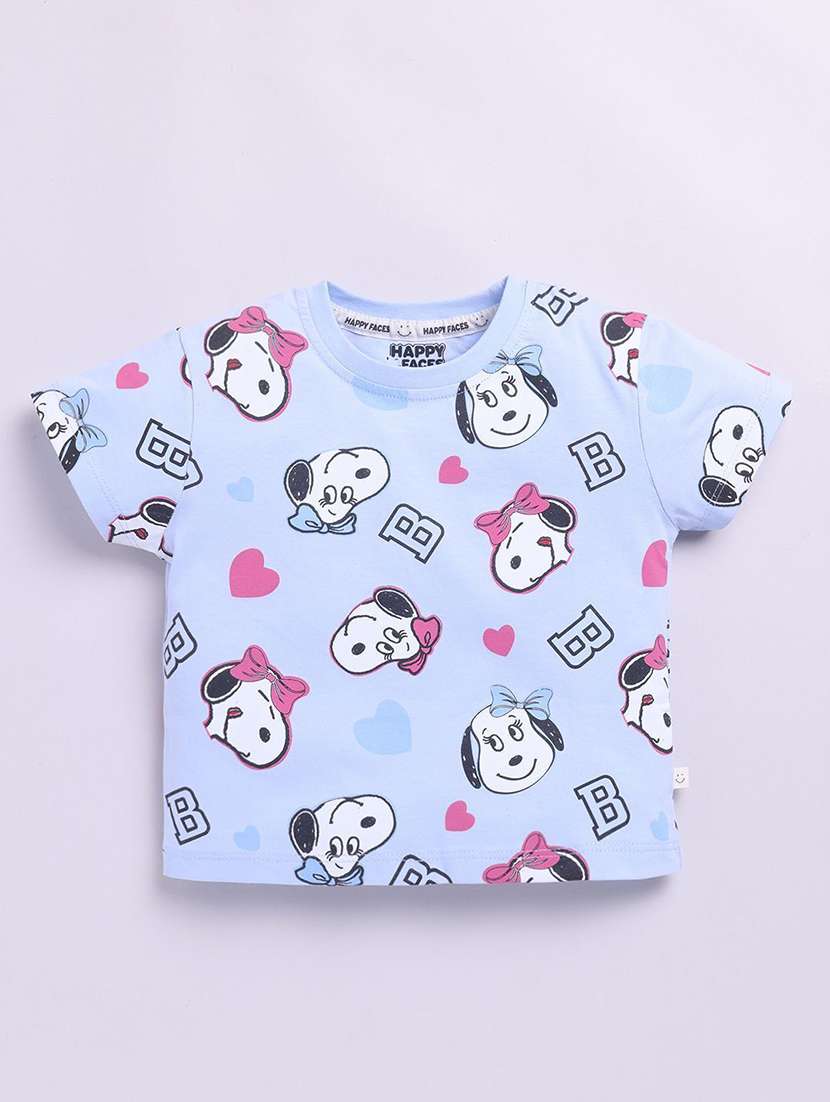Girls Printed Short Sleeve Tee - 22282449 -  Standard Image - 1