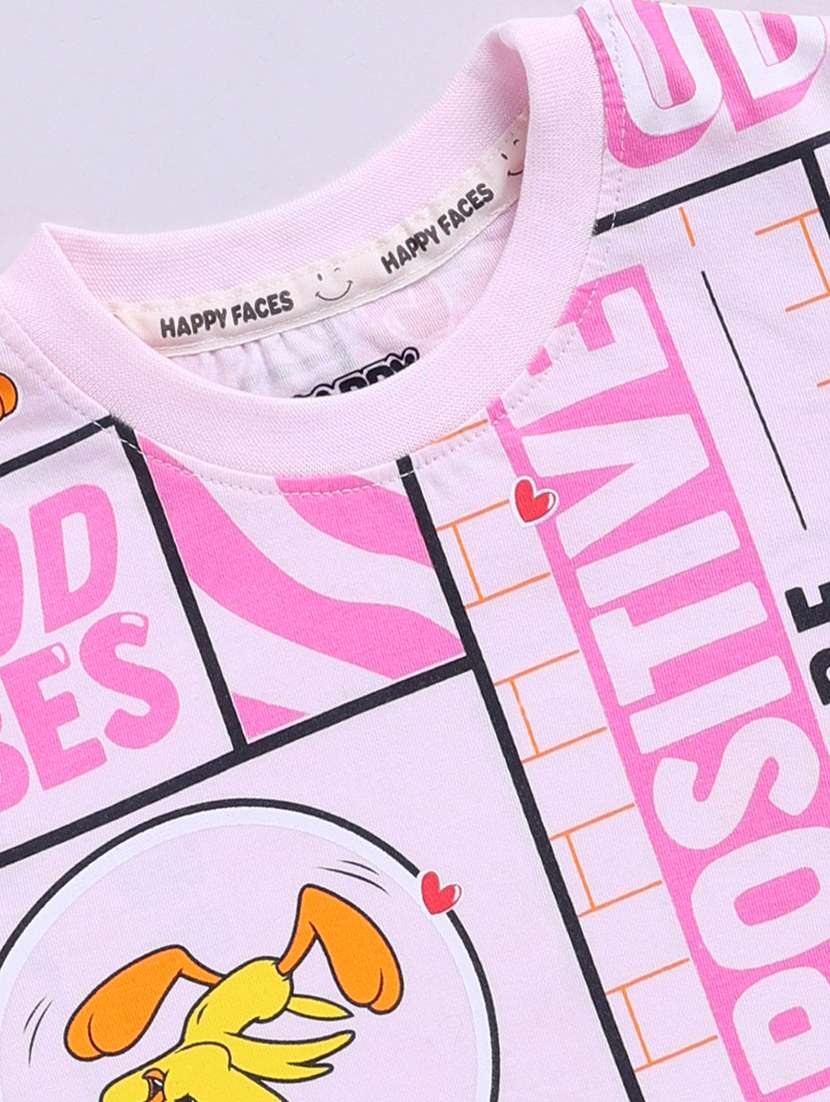 Girls Printed Short Sleeve Tee - 22282458 -  Standard Image - 4