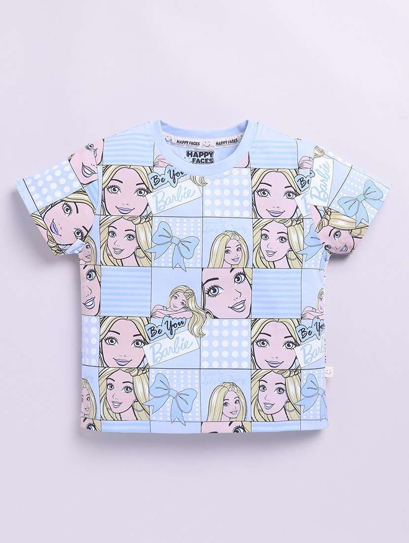 girls printed short sleeve tee - 22282467 -  Standard Image - 1