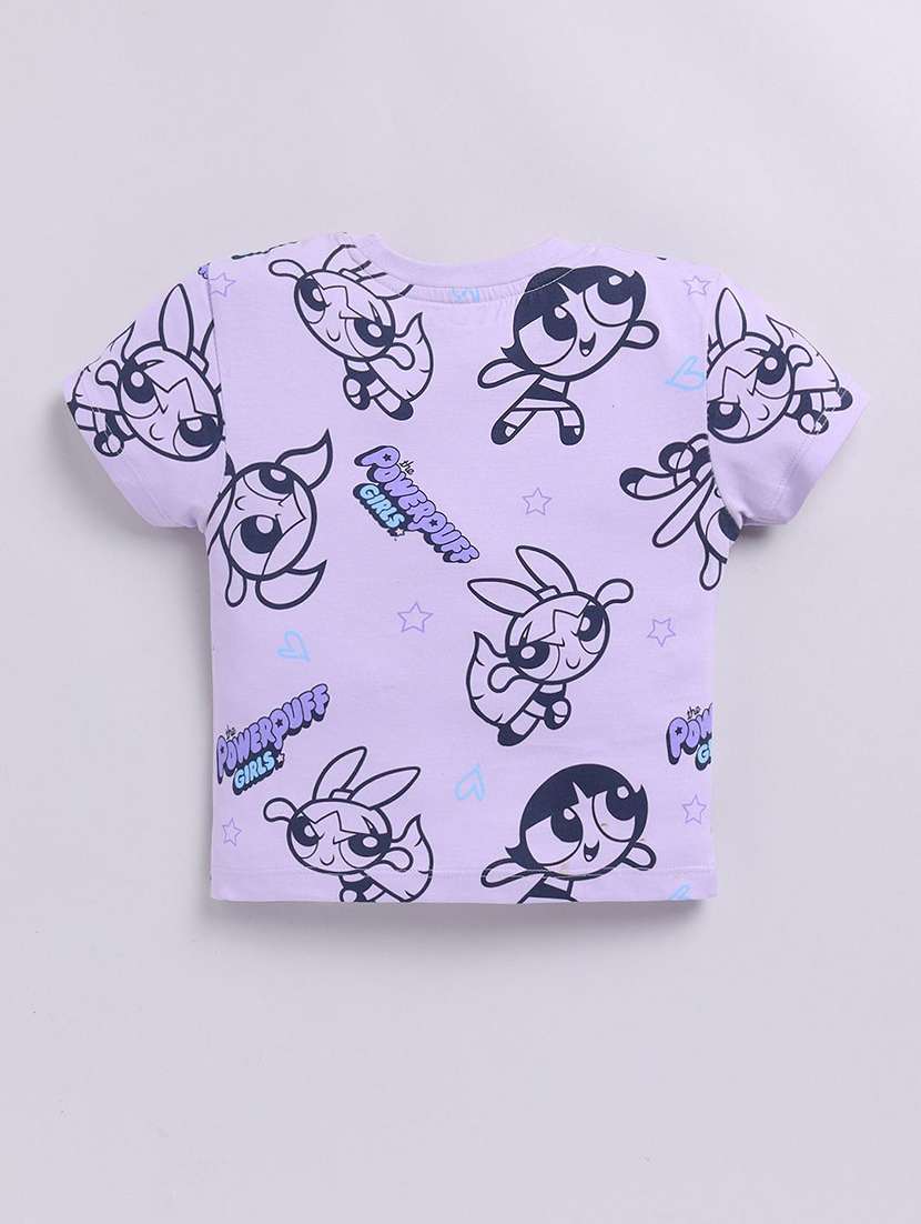 girls printed short sleeve tee - 22282468 -  Standard Image - 1