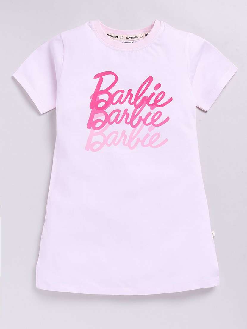 girls printed short sleeve a-line dress - 22282470 -  Standard Image - 1