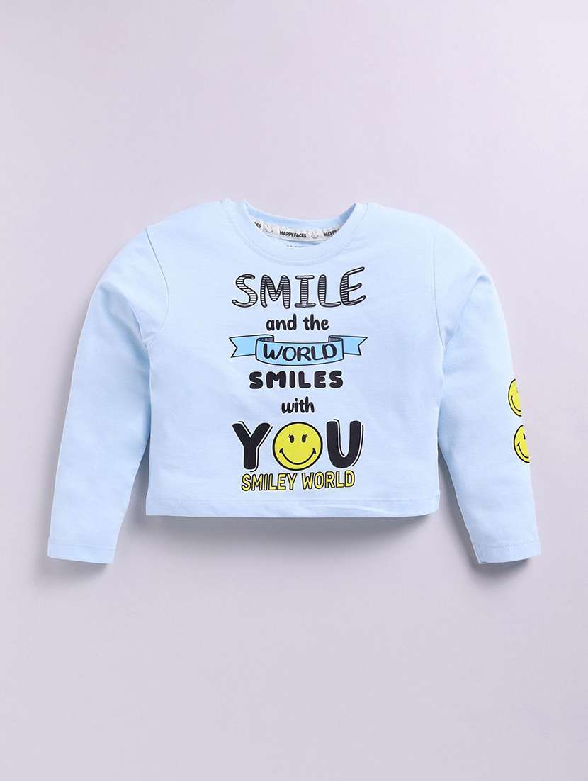 girls printed long sleeve tee - 22282481 -  Standard Image - 1
