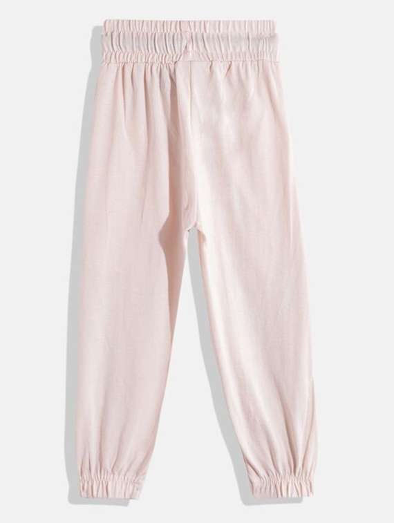 girls printed mid rise jogger - 22282489 -  Standard Image - 1