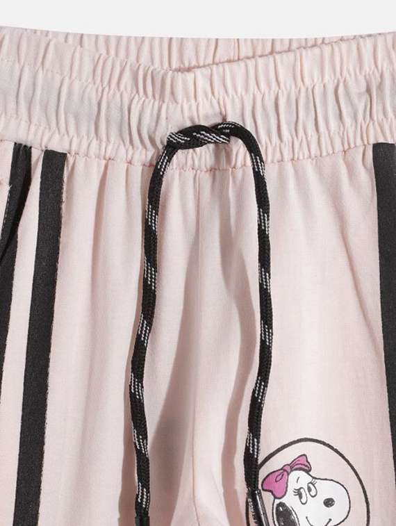 girls printed mid rise jogger - 22282489 -  Standard Image - 4