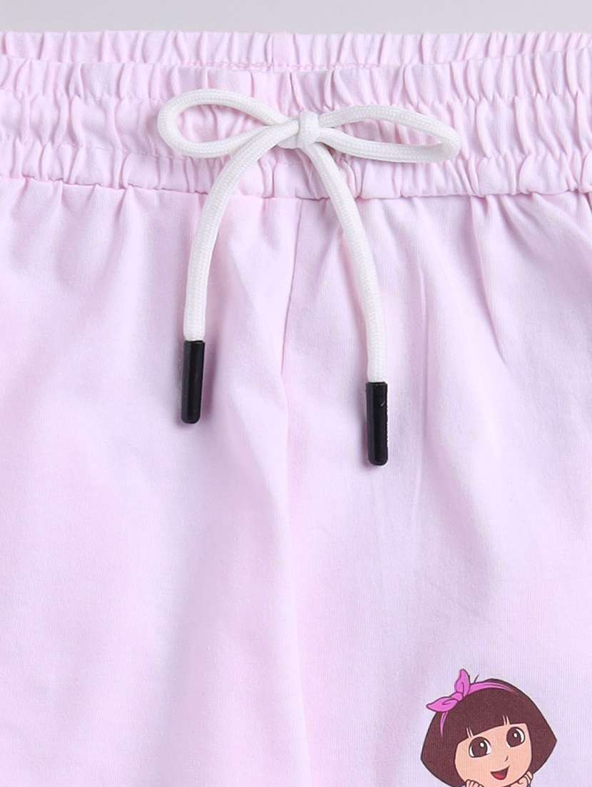 girls printed mid rise jogger - 22282490 -  Standard Image - 4