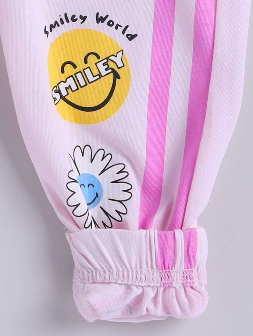 girls printed mid rise jogger - 22282492 -  Standard Image - 4