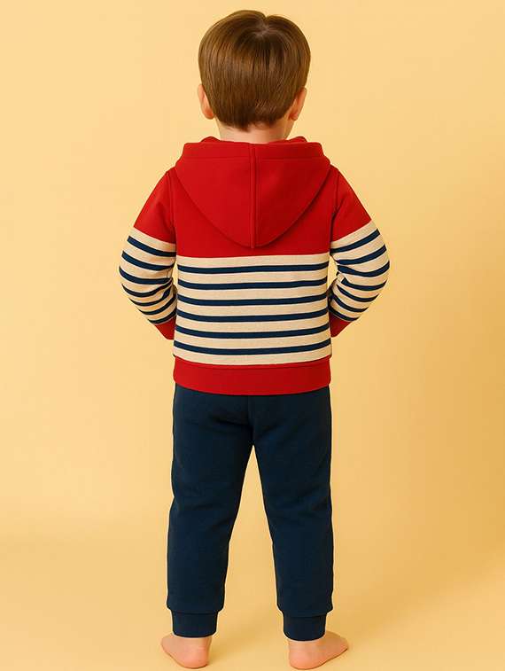 kids printed full length co-ord set - 22282637 -  Standard Image - 1