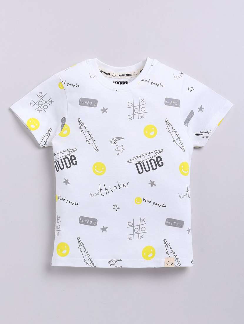 boys printed short sleeve t-shirt - 22282839 -  Standard Image - 1
