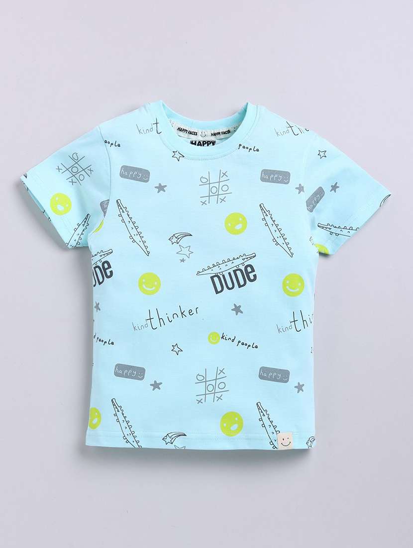 boys printed short sleeve t-shirt - 22282840 -  Standard Image - 1