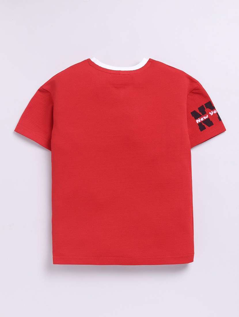 kids printed short sleeve t-shirt  - 22282906 -  Standard Image - 1