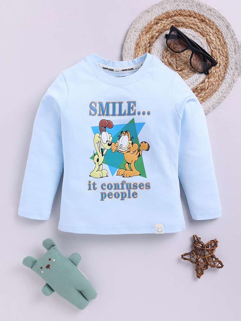 kids printed long sleeve t-shirt 