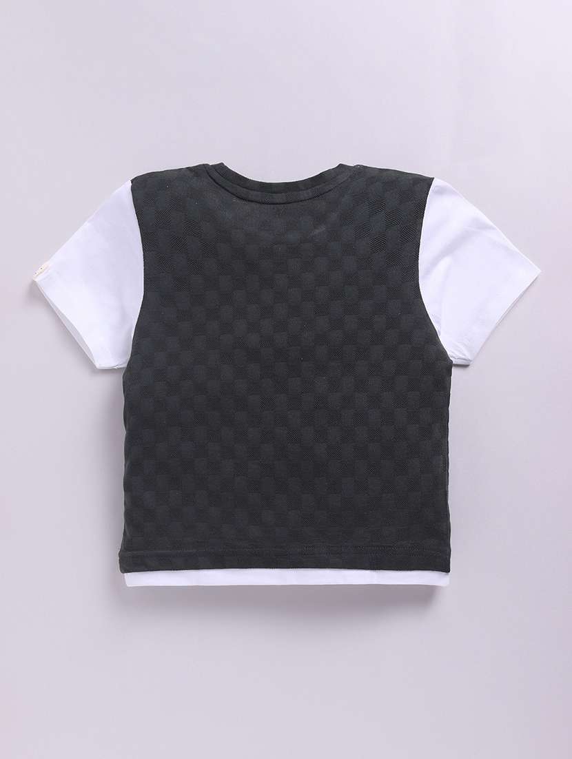 boys self designed short sleeve t-shirt - 22282942 -  Standard Image - 1