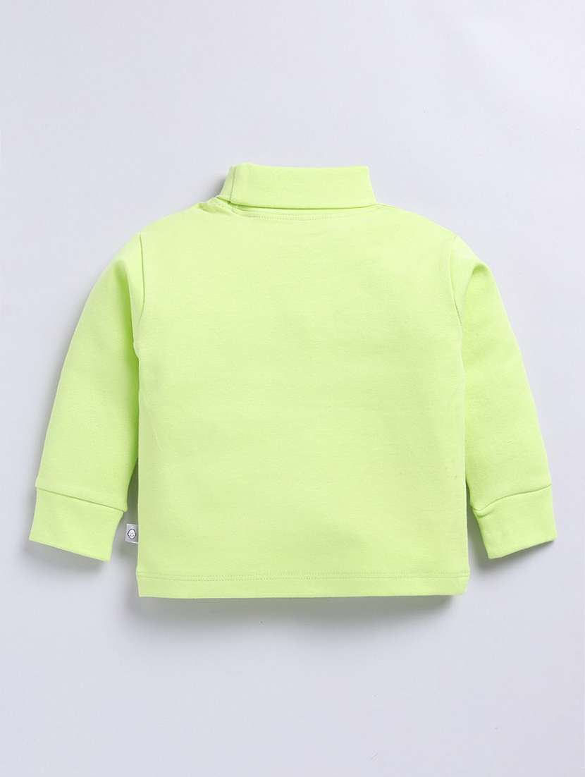 boys printed long sleeve high neck sweatshirt - 22282950 -  Standard Image - 1