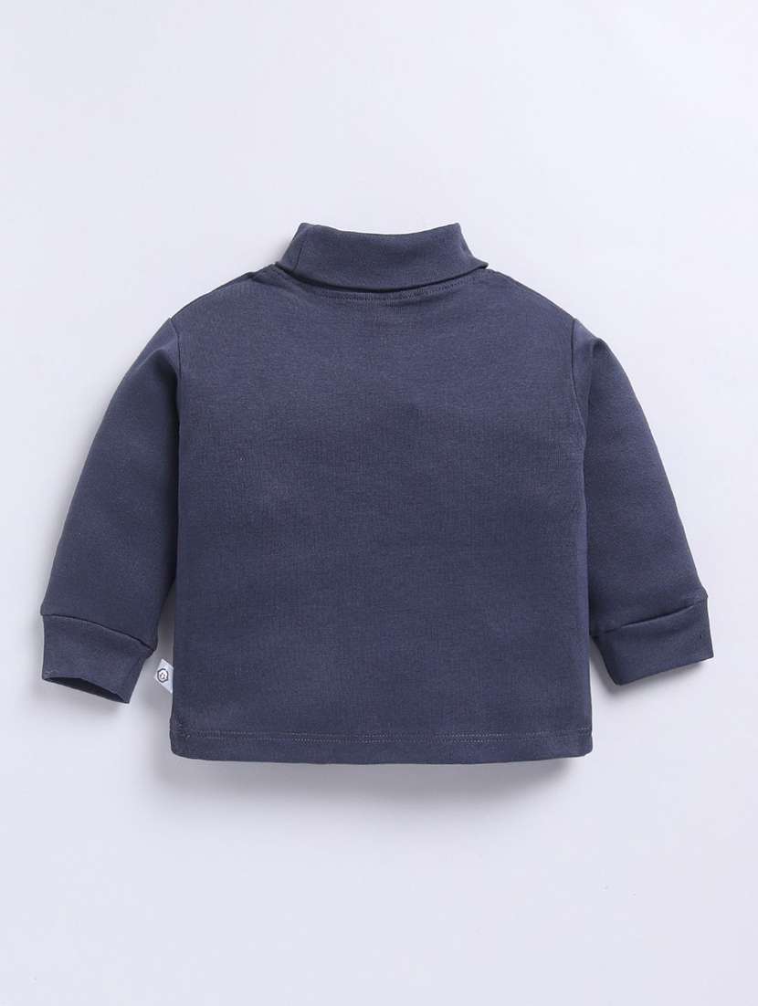 boys printed long sleeve turtle neck sweatshirt - 22282958 -  Standard Image - 1