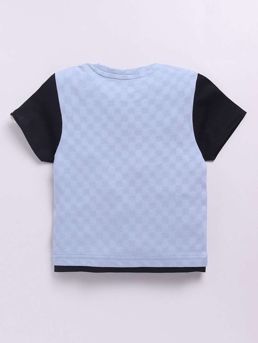 boys color blocked short sleeve t-shirt - 22282971 -  Standard Image - 1