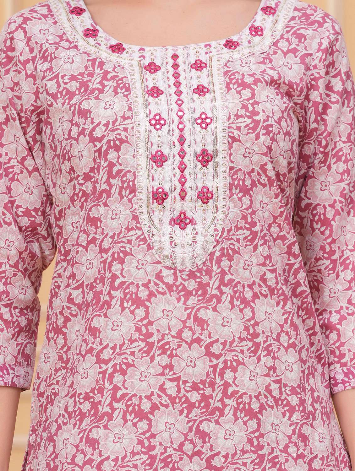 women printed kurta and pant with dupatta  - 22283057 -  Standard Image - 6