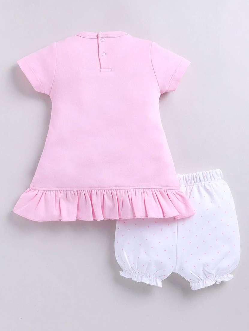 girls short sleeve dress with bloomer  - 22283087 -  Standard Image - 1
