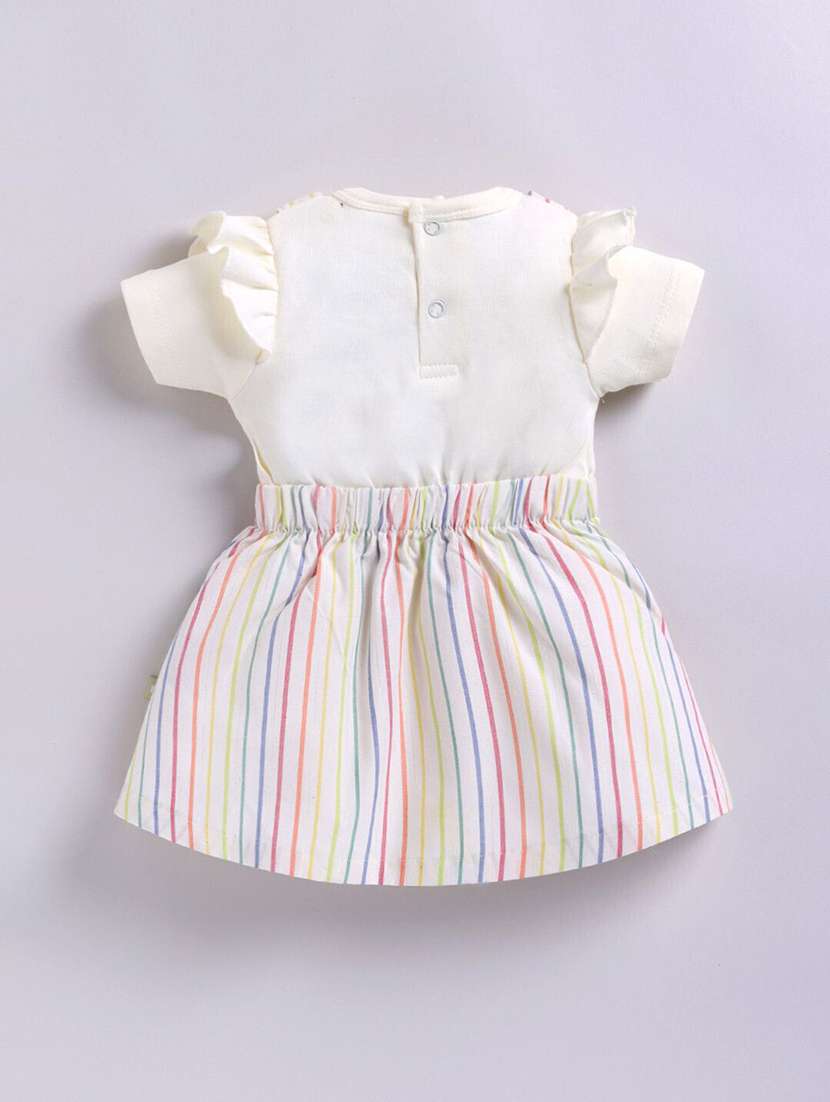 girls printed short sleeve dress - 22283139 -  Standard Image - 1