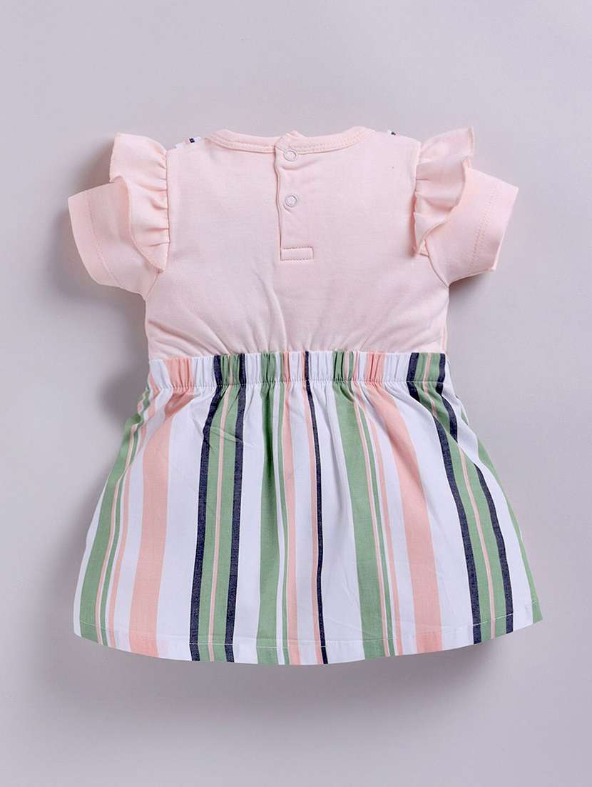 girls printed short sleeve dress - 22283143 -  Standard Image - 1